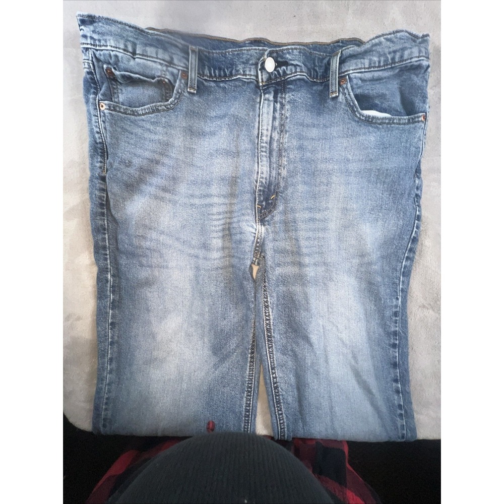 Levis 541 Jeans Mens 42 X 30 Athletic Fit Medium Wash Blue Denim Stretch